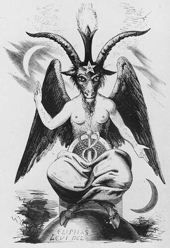 003-Solve et Coagula- Baphomet- La cabra- Stanislas de Guaita. Le Serpent de la Genèse Le Temple de Satan. Paris 1891