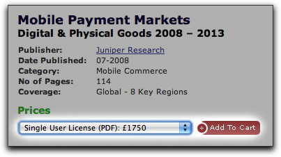 Juniper Mobile Markets PDF, only £1750