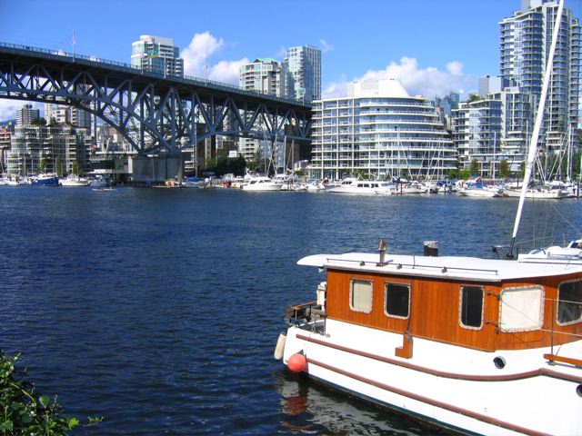 the view from granville island