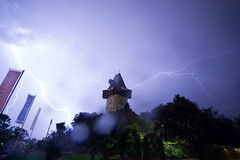 Lightning over Graz
