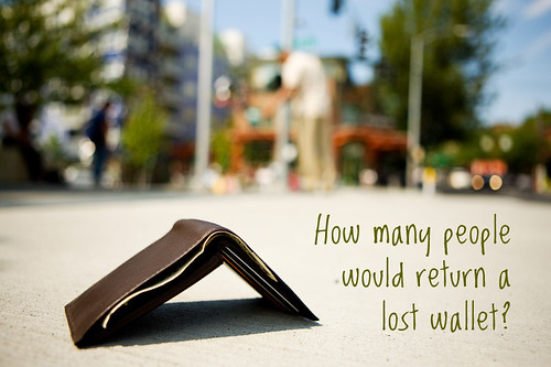 Returning a Lost Wallet?