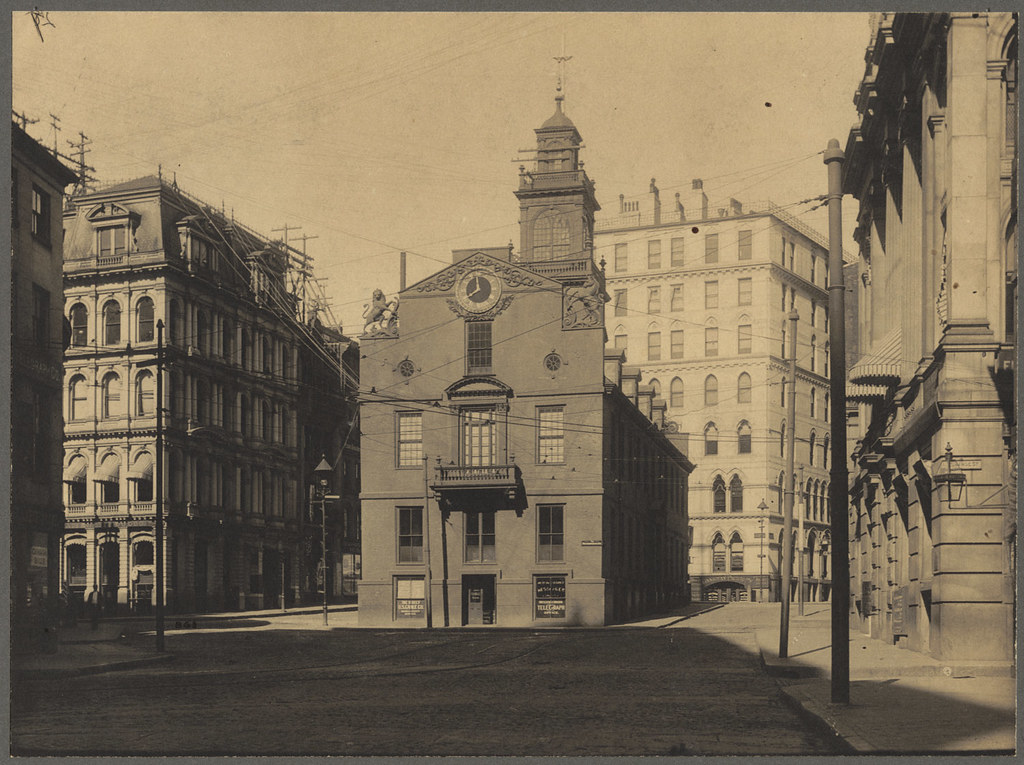 The Old State House, Boston, 1898