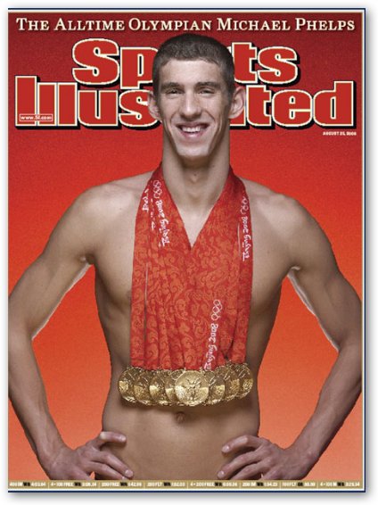 Michael Phelps on Sports Illustrated Cover