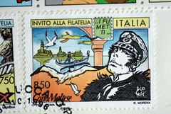 francobollo Corto Maltese 1996 Italia - photo Goria - click per i dettagli