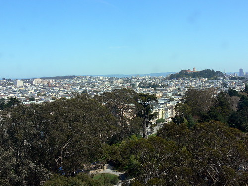 The view from the De Young Museum Tower
