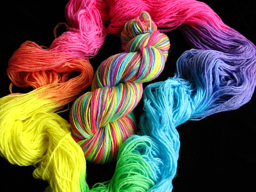 Tropical Rainbow - Sock Yarn