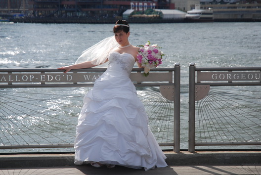 Bridal Fulton Ferry