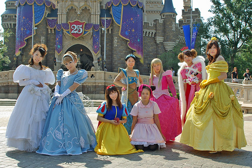 Disney Halloween 2008-10 princesses
