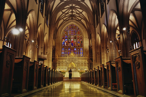lost by mudpig, on Flickr !!Trinity Church, New York interior