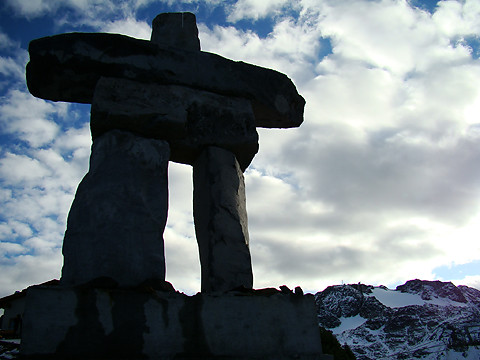 Inukshuk-Official Symbol of the 2010 Winter Olympics by
