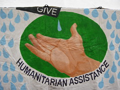 Humanitarian assistance painting