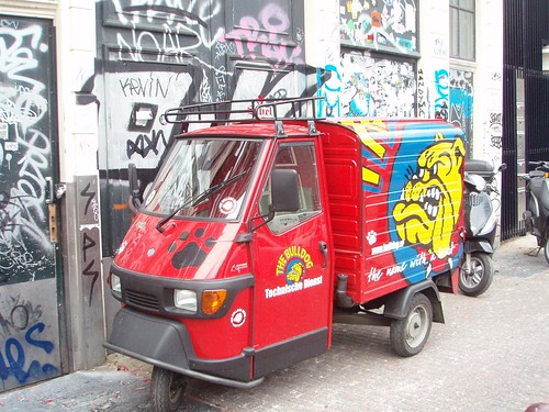 Motocarro del Bulldog en Amsterdam