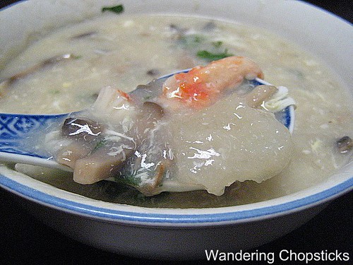 Day 21 Crab, Fish Maw, and Egg Drop Soup