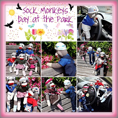 Sock Monkeys Day at the Park.
