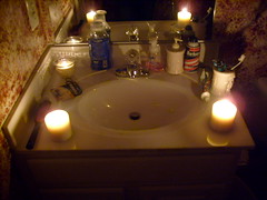 My Bathroom By Candelight