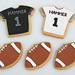 Football Cookies by Glorious Treats