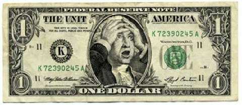Recession Dollar bill