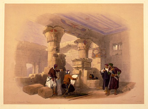 005 - Dayr el Medeeneh Tebas- Daniel Roberts-1846-1849