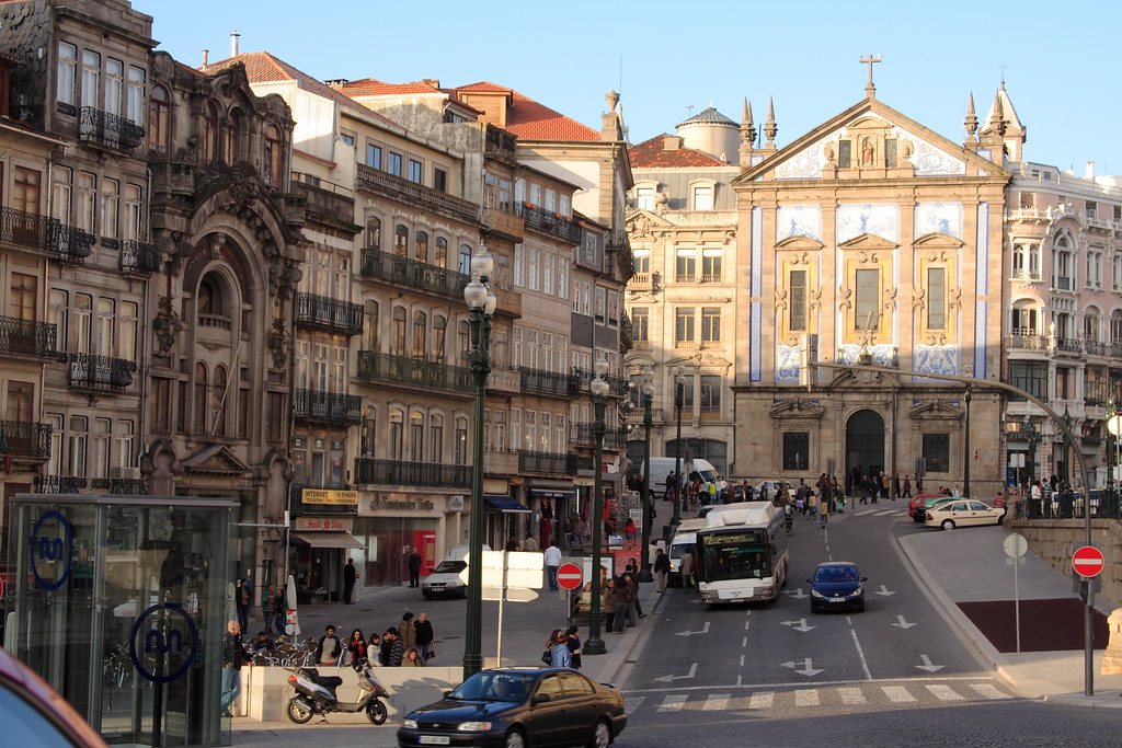 Porto Downtown Scene