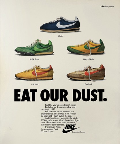 Nike Vintage Running_Advertising by opolis design