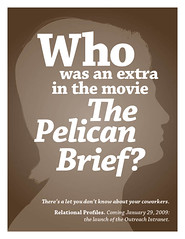 Who was an extra in the move The Pelican Brief?