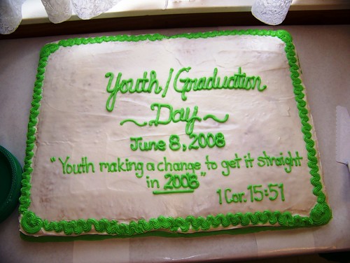 Cake to celebrate our youth