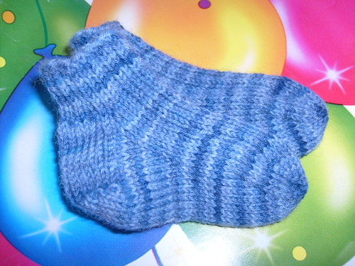 blue baby socks-Jelly Bean
