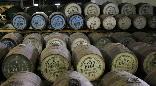 scotch whisky barrels in scotland