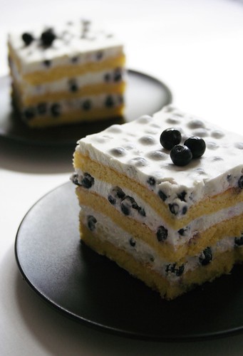 Blueberry & Yogurt Torte