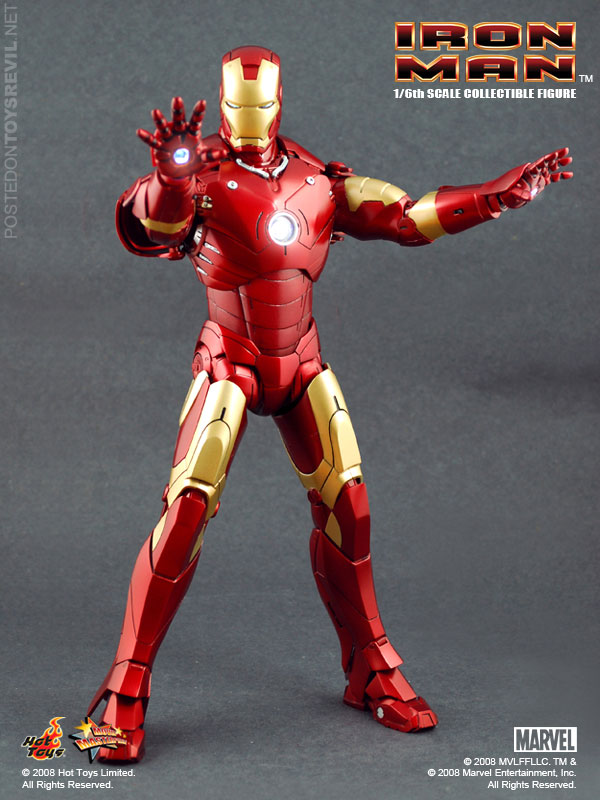 1/6 Iron Man: Mark 3 - Movie Masterpiece by Hot Toys (Full Specs)