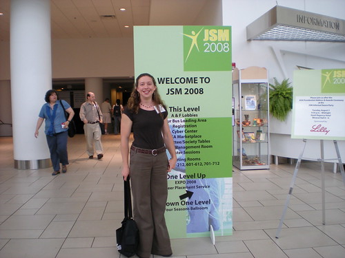 Clare at JSM, Denver Convention Center