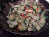 broccoli and cucumber stir fry