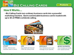 Biz Calling Cards-How it Works by bizzmentor