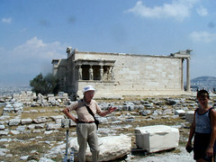 Me with Erechtheon in background