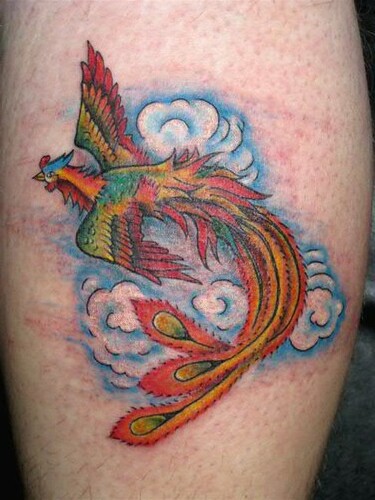 pheonix tattoo. Pheonix tattoo by Jon Poulson