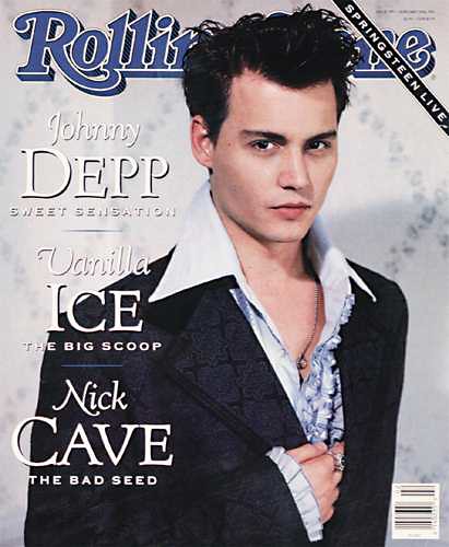 johnny depp rolling stones cover. Johnny Depp.is a rolling stone