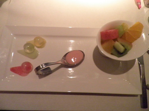 優格水果莎拉+三色水果凍