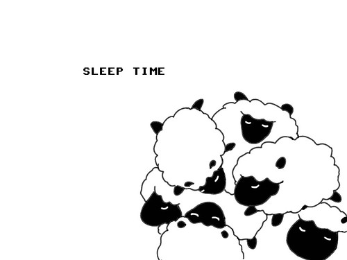 sleep time sheep