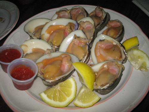 Seafood at Steve's Clam Bar