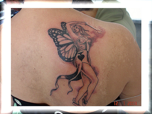 tatuagem fada nas costas by TARZIA TATTOO TATUAGENS ART�STICAS - ERICK