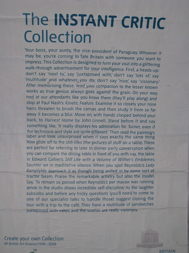 Tate Britain advert