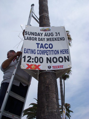 Baja Cantina Taco Eating Competition