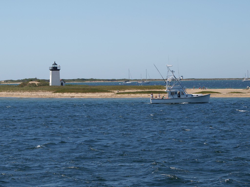 Wood End Lighthouse with Boat