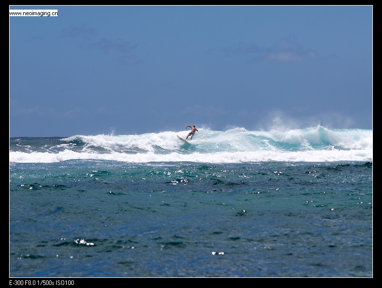 Surfer At Poipu Beach