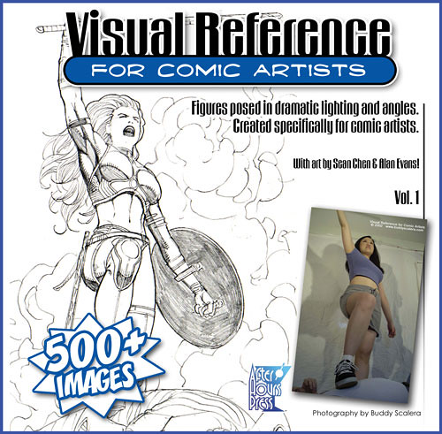 Cover to Visual Reference for Comic Artists Vol 1