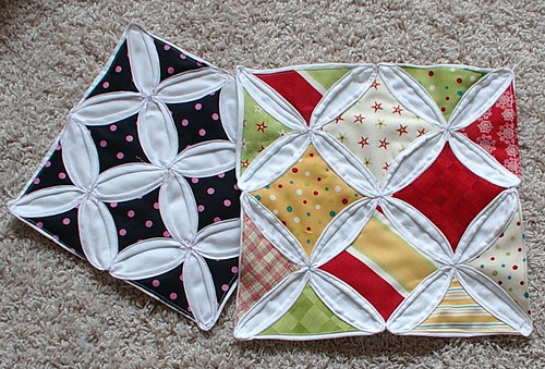 cathedral windows quilt tests