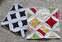 cathedral windows quilt tests
