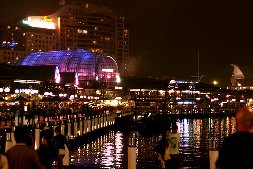 Harbourside at night by you.