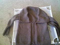 Texturized Tweed Coat