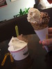 Waffle cone and triple